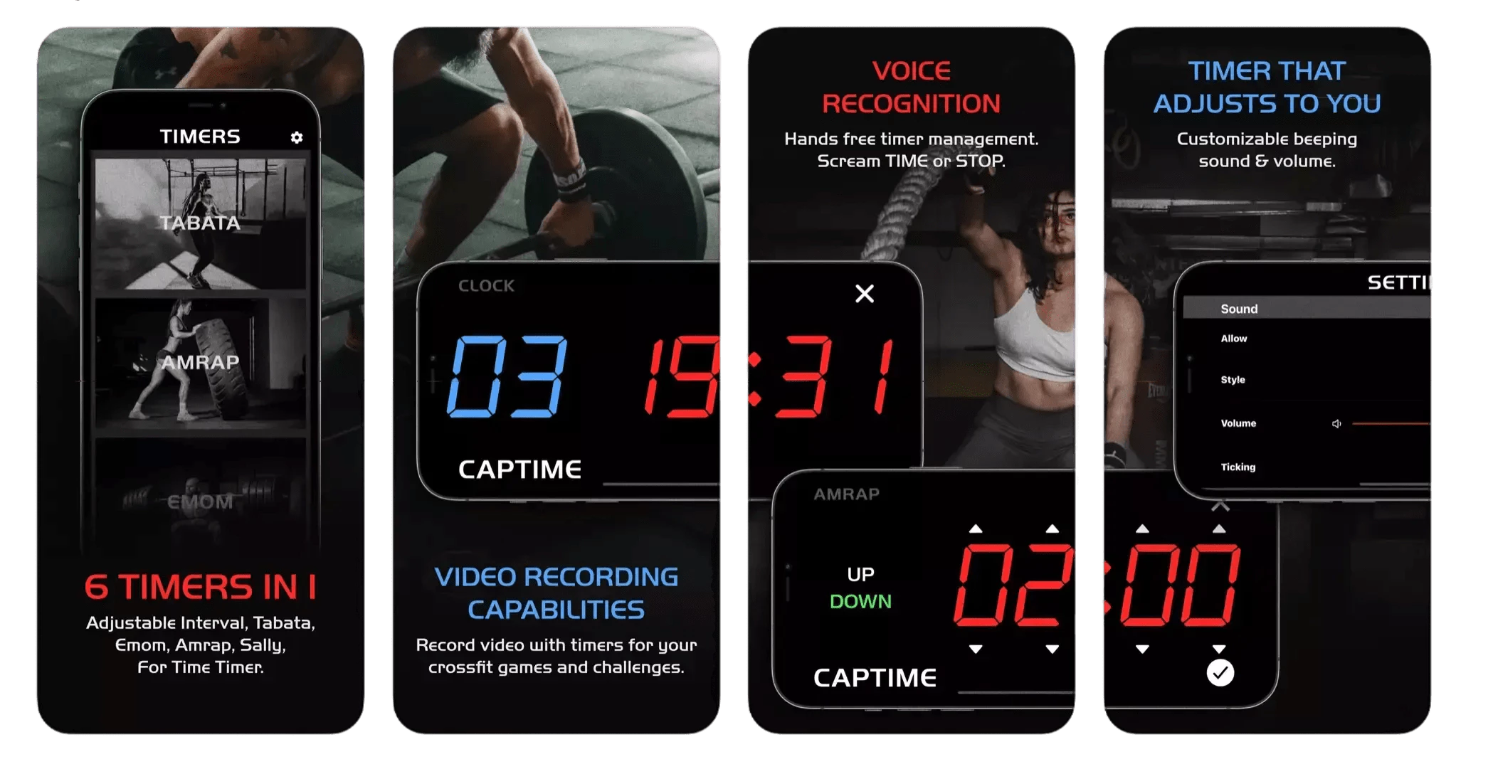 Captime app preview